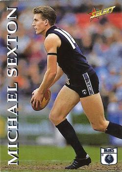 1995 Select AFL #27 Michael Sexton Front